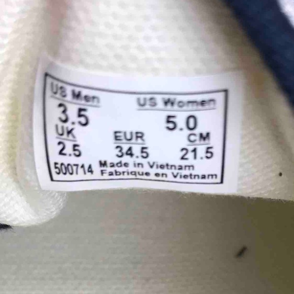 VANS 🔥SALE!🔥 Authentic Checkerboard Drs Dark Blue Kid's OA2Z5IKLS - Picture 8 of 8